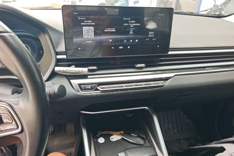 Used Geely Auto Emgrand 2022 4th Generation 1.5L CVT Luxury Model Audio And AC Panel