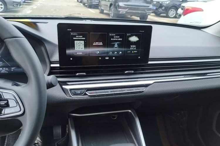 Used Geely Auto Emgrand 2022 4th Generation 1.5L CVT Elite Model Audio And AC Panel