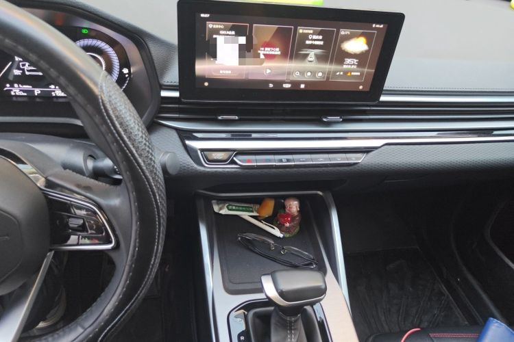 Used Geely Auto Emgrand 2022 4th Generation 1.5L CVT Luxury Model Audio And AC Panel