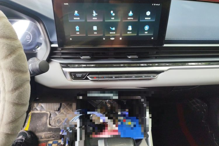 Used Geely Auto Emgrand 2022 4th Generation 1.5L CVT Flagship Model Audio And AC Panel