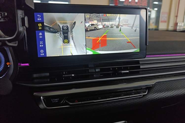 Used Geely Auto Emgrand 2022 4th Generation 1.5L CVT Luxury Model Audio And AC Panel