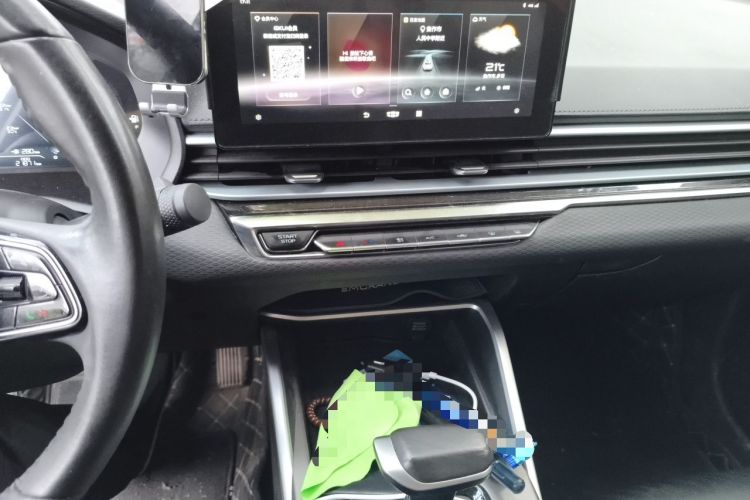 Used Geely Auto Emgrand 2022 4th Generation 1.5L CVT Luxury Model Audio And AC Panel
