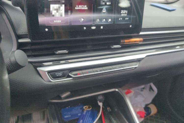 Used Geely Auto Emgrand 2022 4th Generation 1.5L CVT Luxury Model Audio And AC Panel