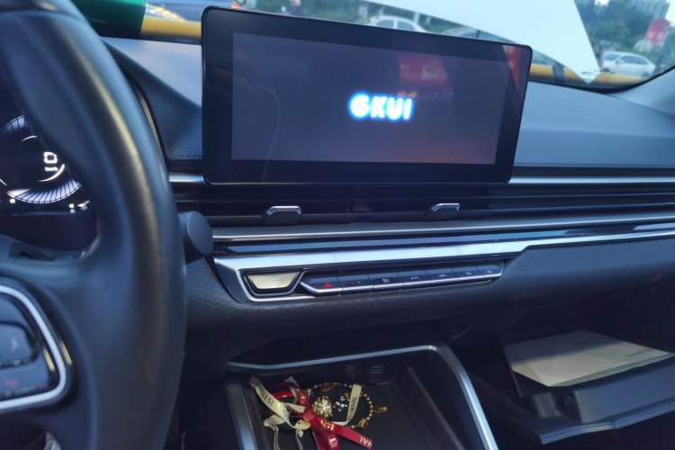 Used Geely Auto Emgrand 2022 4th Generation 1.5L CVT Luxury Model Audio And AC Panel