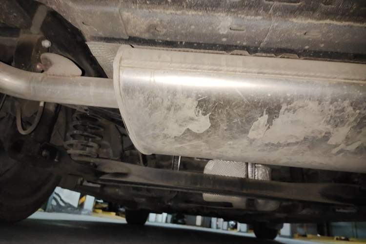 Used Geely Auto Emgrand 2022 4th Generation 1.5L CVT Flagship Model Chassis Rear