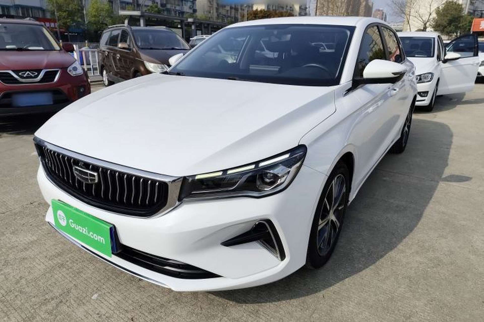 Used Geely Auto Emgrand 2022 4th Generation 1.5L CVT Luxury Model Front Left 45 Deg
