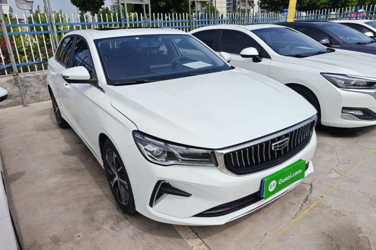 Used Geely Auto Emgrand 2022 4th Generation 1.5L CVT Luxury Model Front Right 45 Deg