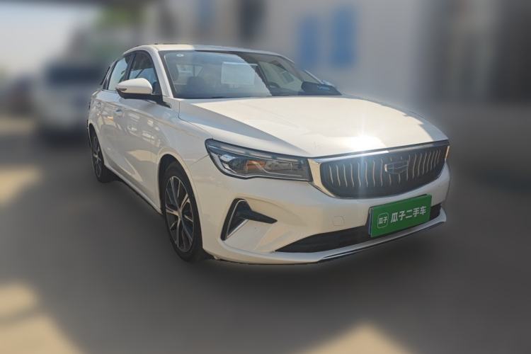 Used Geely Auto Emgrand 2022 4th Generation 1.5L CVT Flagship Model Front Right 45 Deg