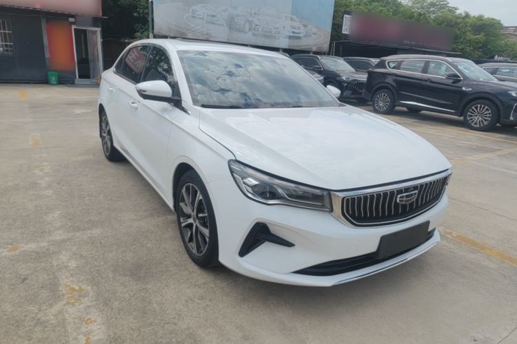 Used Geely Auto Emgrand 2022 4th Generation 1.5L CVT Flagship Model Front Right 45 Deg