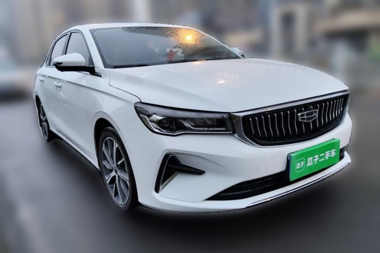 Used Geely Auto Emgrand 2022 4th Generation 1.5L CVT Flagship Model Front Right 45 Deg