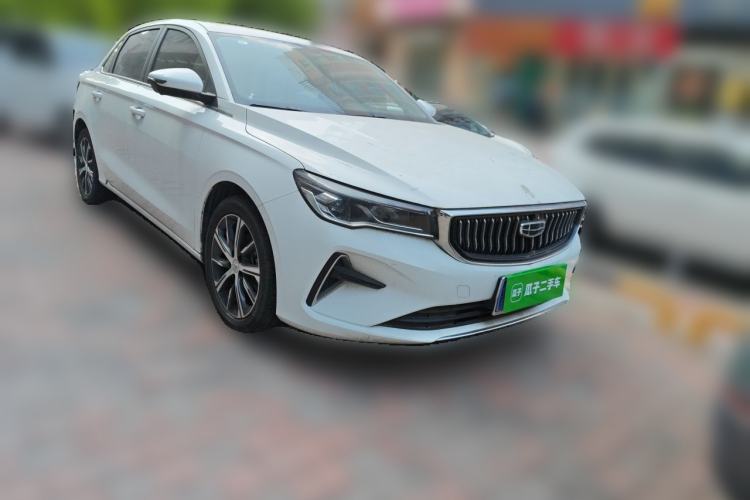 Used Geely Auto Emgrand 2022 4th Generation 1.5L CVT Luxury Model Front Right 45 Deg