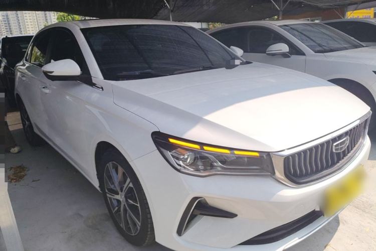 Used Geely Auto Emgrand 2022 4th Generation 1.5L CVT Luxury Model Front Right 45 Deg