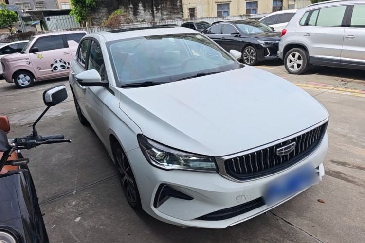 Used Geely Auto Emgrand 2022 4th Generation 1.5L CVT Luxury Model Front Right 45 Deg
