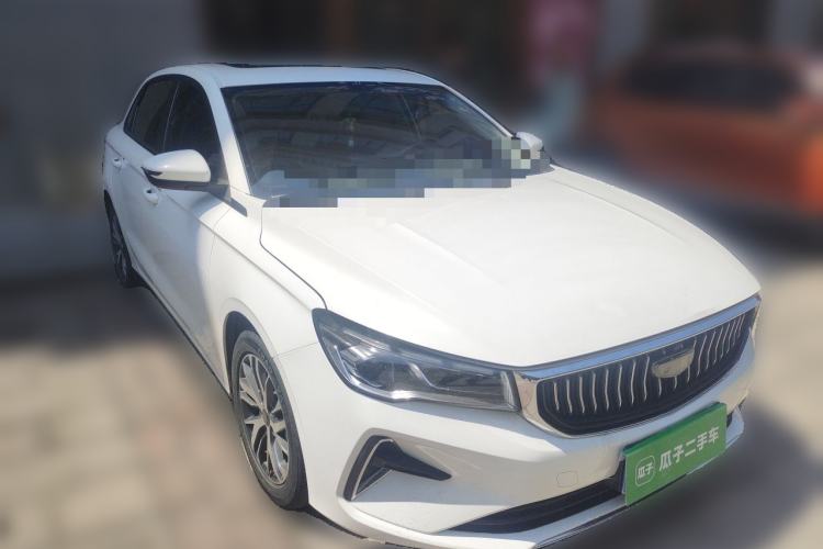 Used Geely Auto Emgrand 2022 4th Generation 1.5L CVT Flagship Model Front Right 45 Deg