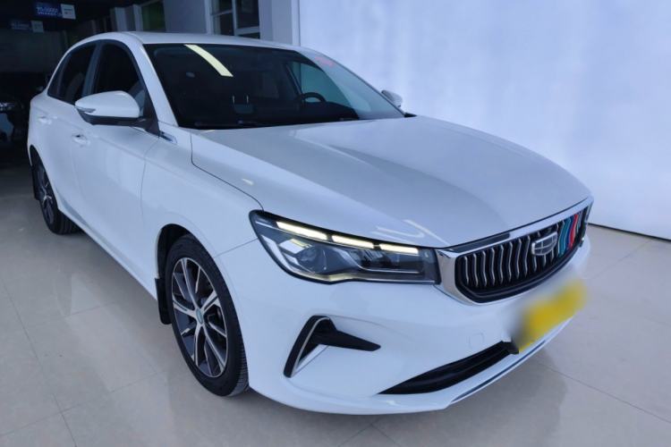 Used Geely Auto Emgrand 2022 4th Generation 1.5L CVT Flagship Model Front Right 45 Deg