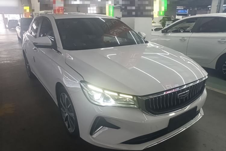 Used Geely Auto Emgrand 2022 4th Generation 1.5L CVT Flagship Model Front Right 45 Deg