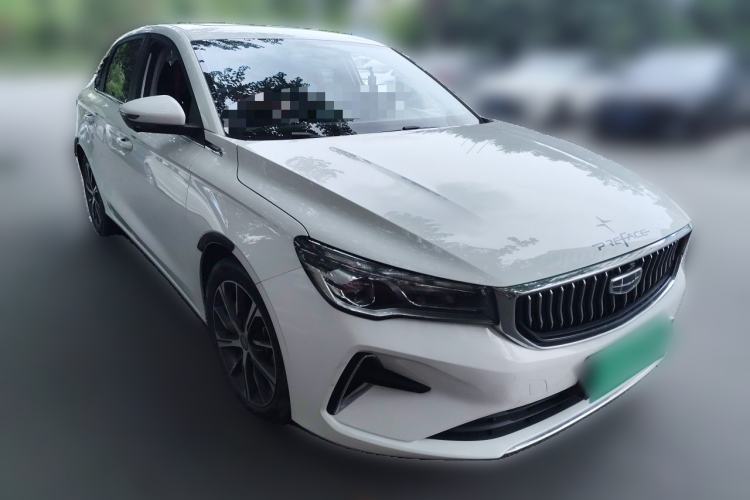 Used Geely Auto Emgrand 2022 4th Generation 1.5L CVT Flagship Model Front Right 45 Deg
