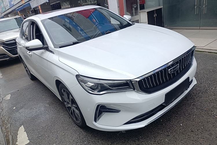 Used Geely Auto Emgrand 2022 4th Generation 1.5L CVT Flagship Model Front Right 45 Deg
