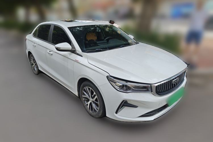 Used Geely Auto Emgrand 2022 4th Generation 1.5L Manual Elite Model Front Right 45 Deg