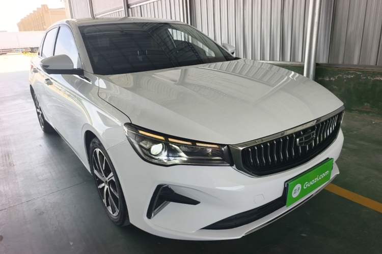 Used Geely Auto Emgrand 2022 4th Generation 1.5L CVT Flagship Model Front Right 45 Deg