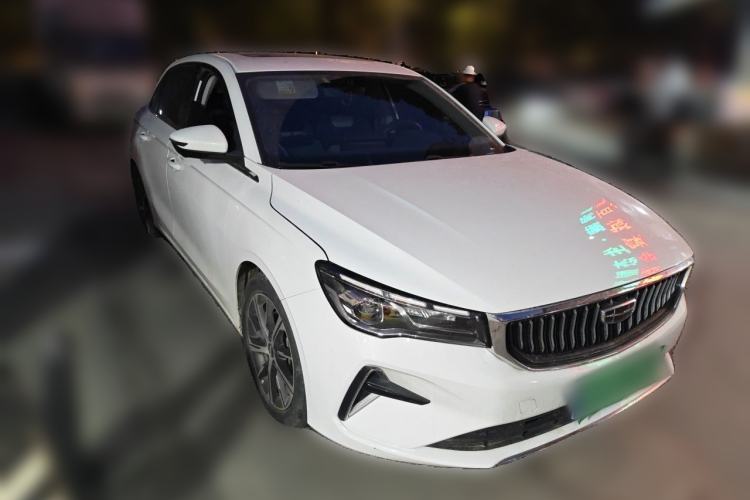 Used Geely Auto Emgrand 2022 4th Generation 1.5L CVT Flagship Model Front Right 45 Deg