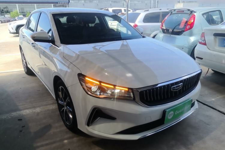Used Geely Auto Emgrand 2022 4th Generation 1.5L CVT Luxury Model Front Right 45 Deg