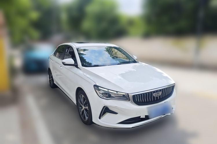 Used Geely Auto Emgrand 2022 4th Generation 1.5L CVT Flagship Model Front Right 45 Deg