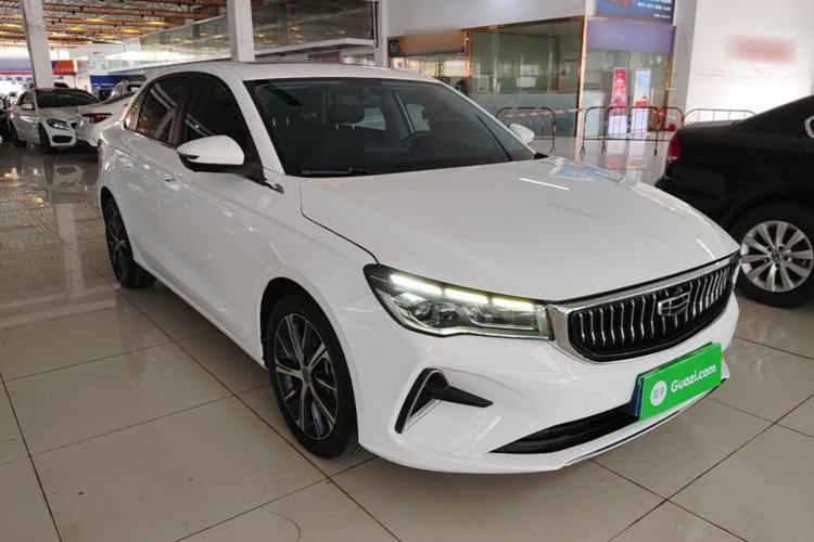Used Geely Auto Emgrand 2022 4th Generation 1.5L CVT Luxury Model Front Right 45 Deg