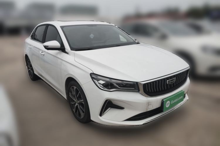 Used Geely Auto Emgrand 2022 4th Generation 1.5L CVT Luxury Model Front Right 45 Deg