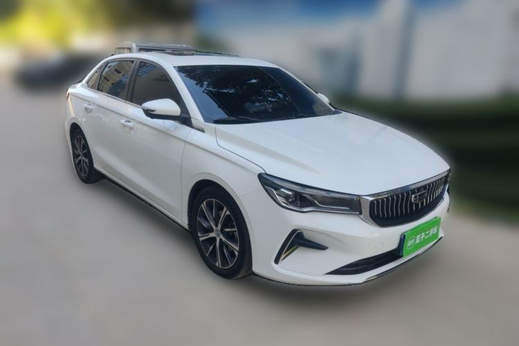 Used Geely Auto Emgrand 2022 4th Generation 1.5L CVT Luxury Model Front Right 45 Deg
