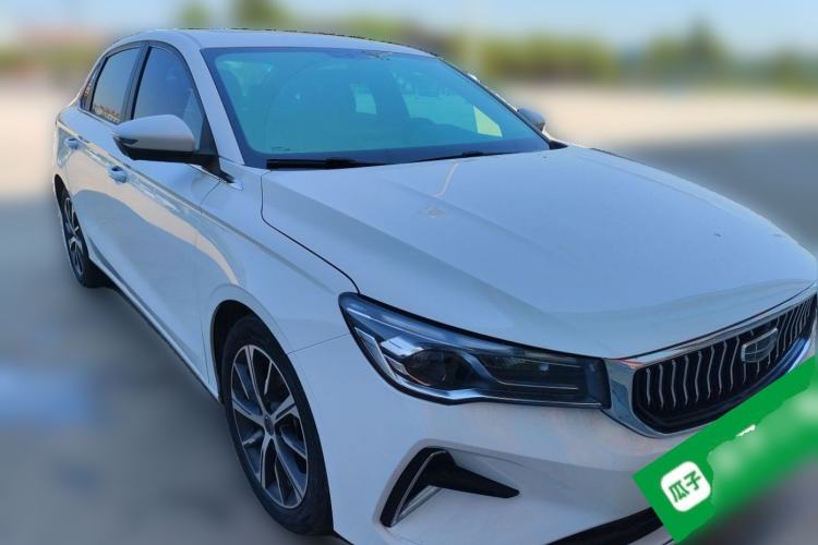 Used Geely Auto Emgrand 2022 4th Generation 1.5L CVT Flagship Model Front Right 45 Deg