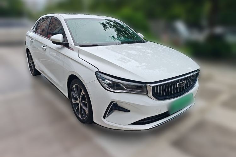 Used Geely Auto Emgrand 2022 4th Generation 1.5L CVT Flagship Model Front Right 45 Deg