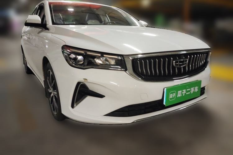 Used Geely Auto Emgrand 2022 4th Generation 1.5L CVT Flagship Model Front Right 45 Deg