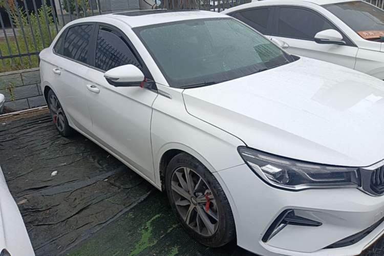 Used Geely Auto Emgrand 2022 4th Generation 1.5L CVT Luxury Model Front Right 45 Deg