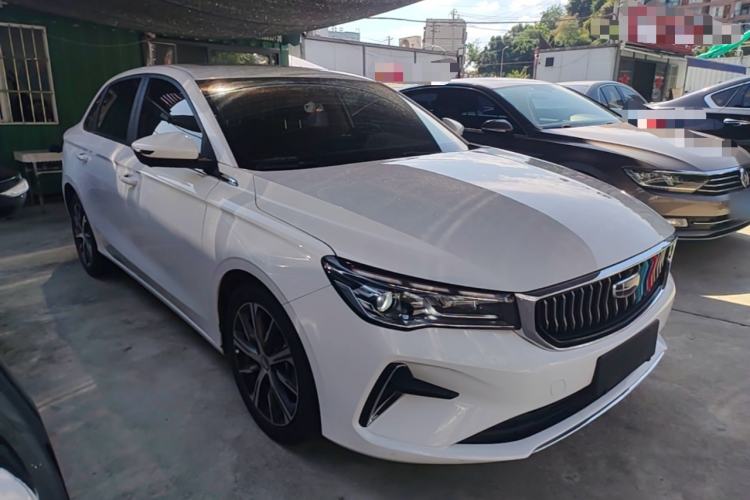 Used Geely Auto Emgrand 2022 4th Generation 1.5L CVT Luxury Model Front Right 45 Deg