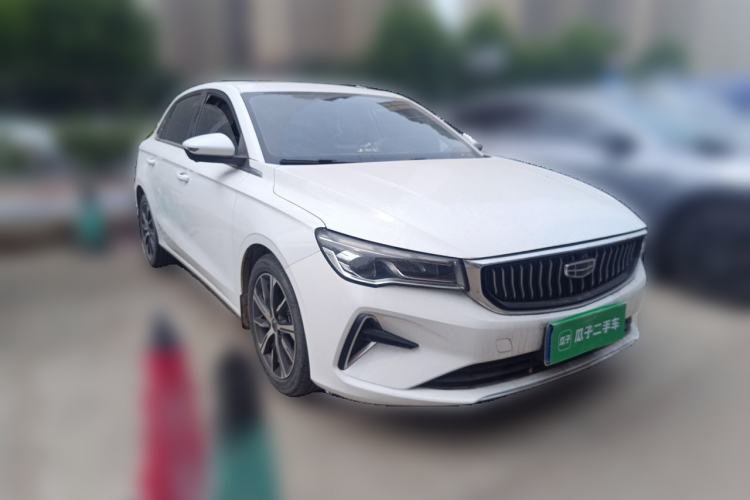 Used Geely Auto Emgrand 2022 4th Generation 1.5L CVT Luxury Model Front Right 45 Deg