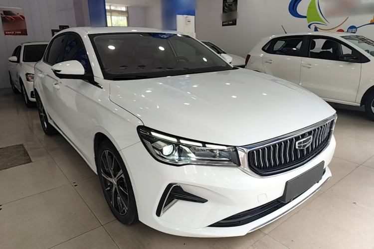 Used Geely Auto Emgrand 2022 4th Generation 1.5L CVT Flagship Model Front Right 45 Deg