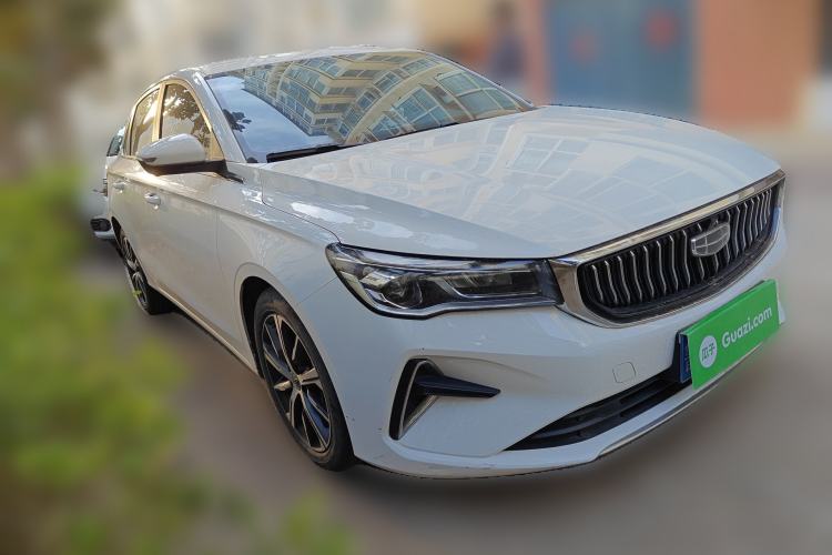 Used Geely Auto Emgrand 2022 4th Generation 1.5L CVT Flagship Model Front Right 45 Deg