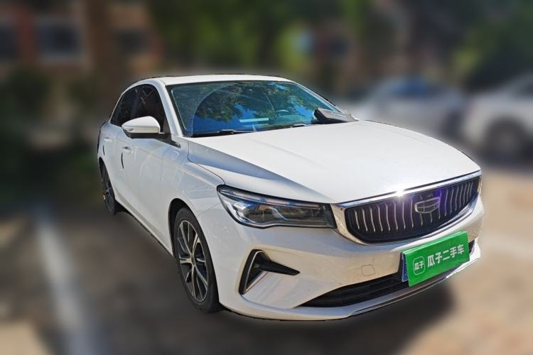 Used Geely Auto Emgrand 2022 4th Generation 1.5L CVT Luxury Model Front Right 45 Deg