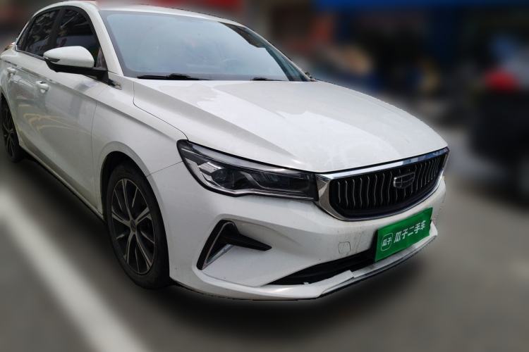 Used Geely Auto Emgrand 2022 4th Generation 1.5L CVT Luxury Model Front Right 45 Deg