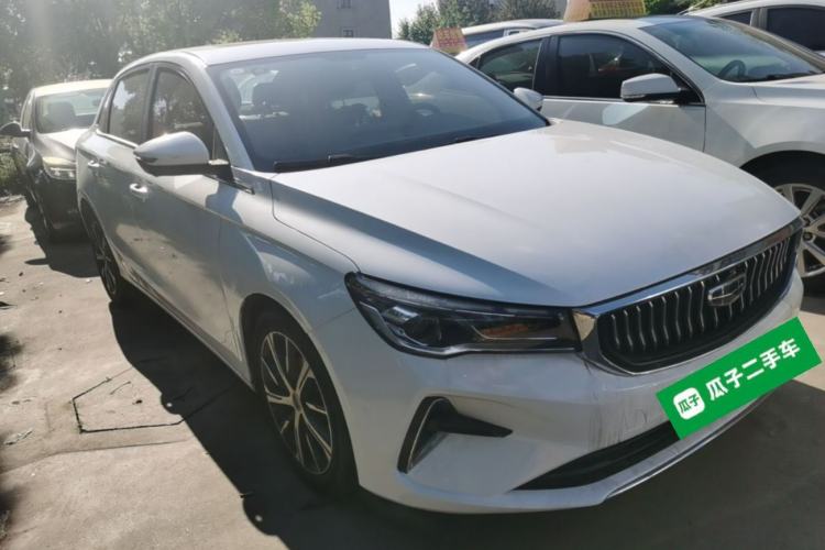 Used Geely Auto Emgrand 2022 4th Generation 1.5L CVT Luxury Model Front Right 45 Deg