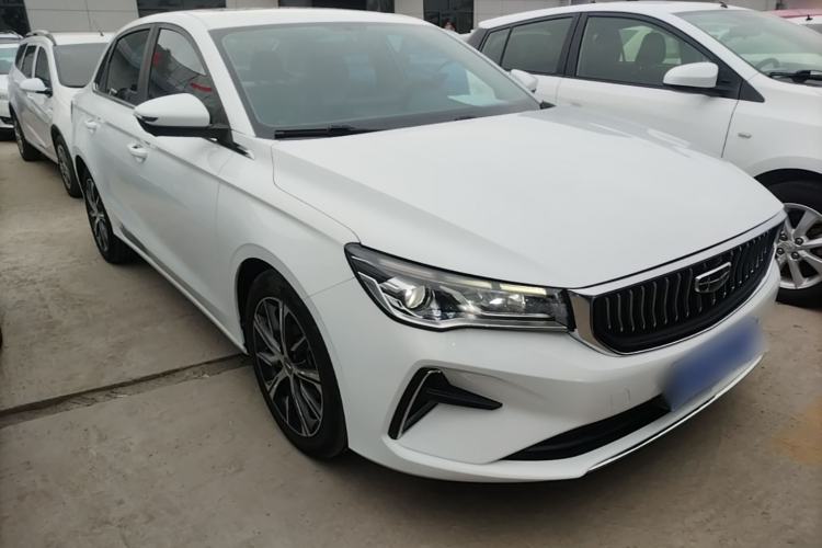 Used Geely Auto Emgrand 2022 4th Generation 1.5L CVT Flagship Model Front Right 45 Deg