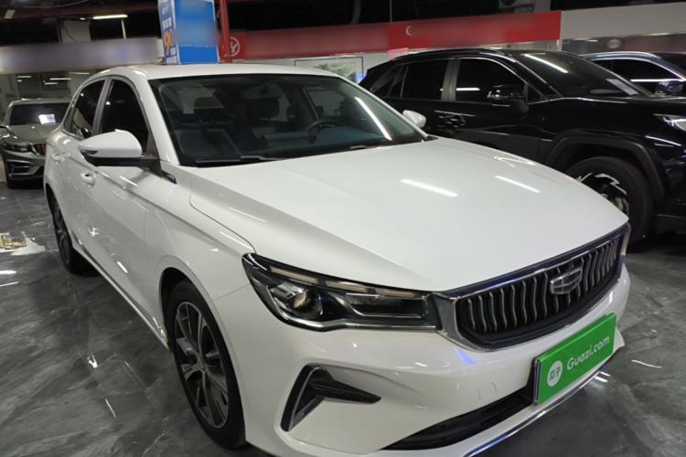 Used Geely Auto Emgrand 2022 4th Generation 1.5L CVT Flagship Model Front Right 45 Deg