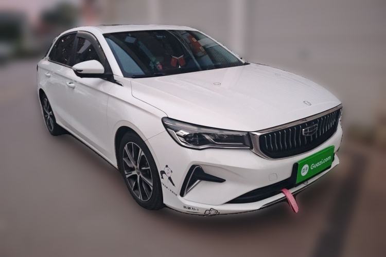 Used Geely Auto Emgrand 2022 4th Generation 1.5L CVT Flagship Model Front Right 45 Deg