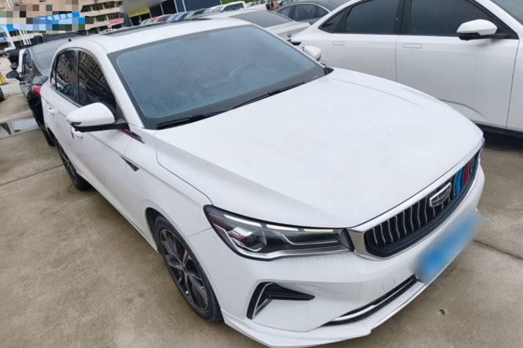 Used Geely Auto Emgrand 2022 4th Generation 1.5L CVT Flagship Model Front Right 45 Deg