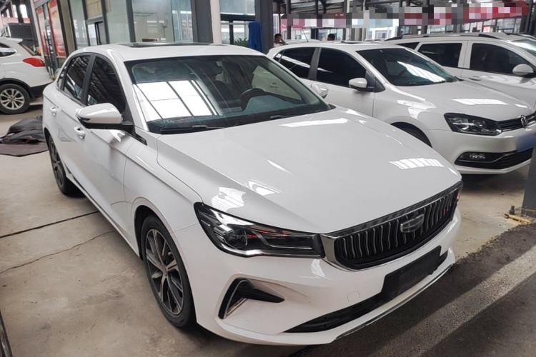 Used Geely Auto Emgrand 2022 4th Generation 1.5L CVT Flagship Model Front Right 45 Deg
