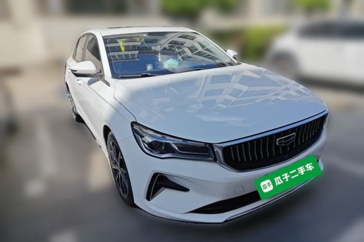 Used Geely Auto Emgrand 2022 4th Generation 1.5L CVT Luxury Model Front Right 45 Deg