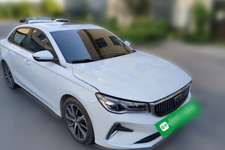 Used Geely Auto Emgrand 2022 4th Generation 1.5L CVT Flagship Model Front Right 45 Deg