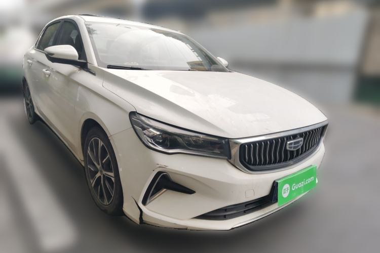 Used Geely Auto Emgrand 2022 4th Generation 1.5L CVT Flagship Model Front Right 45 Deg