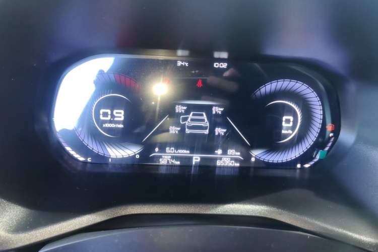 Used Geely Auto Emgrand 2022 4th Generation 1.5L CVT Luxury Model Instrument Cluster